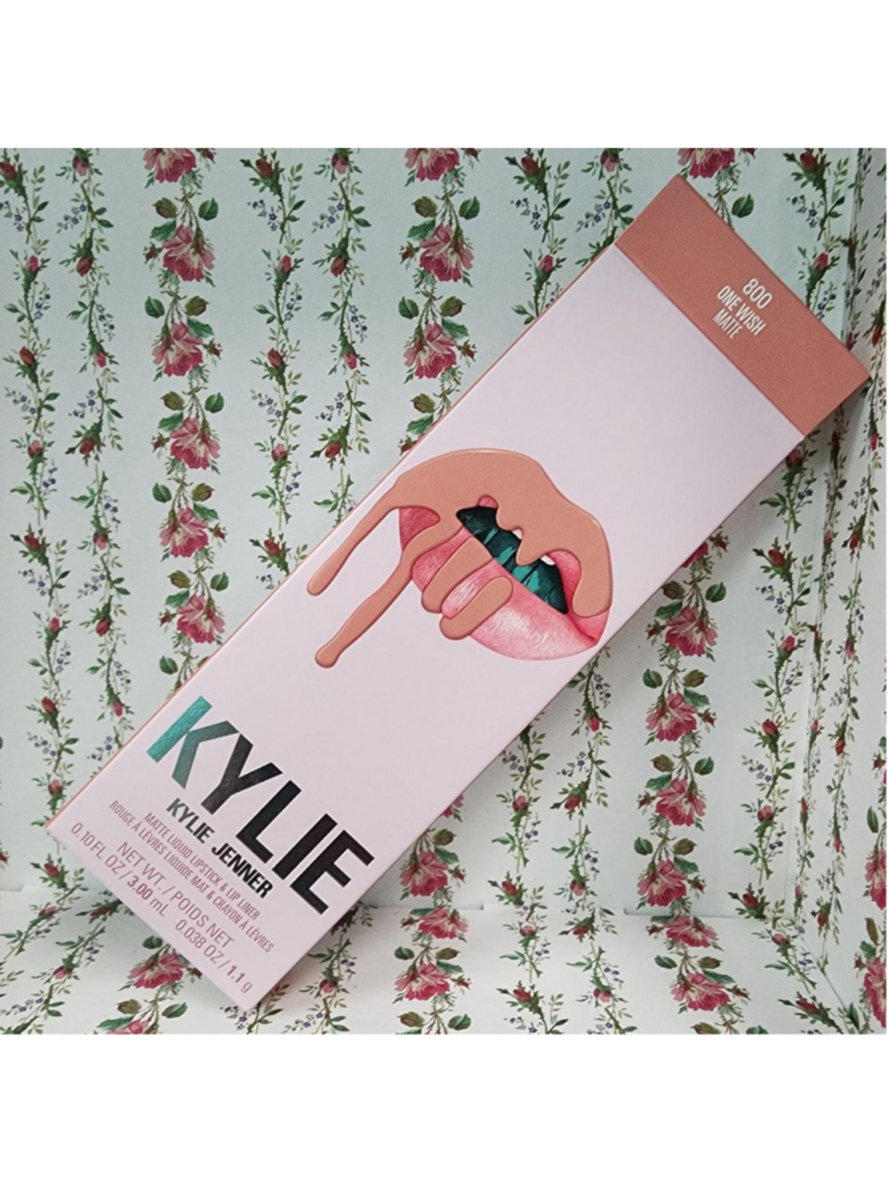 Kylie lip gloss in shade 800 One Wish Matte #kylie #lipgloss